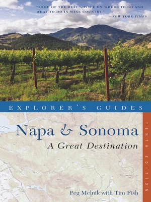 cover image of Explorer's Guide Napa & Sonoma